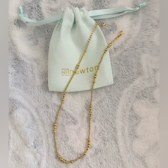 enewton: 15” Gold, Beaded Hope Unwritten Choker Necklace. NEW with tags! - Picture 3 of 6